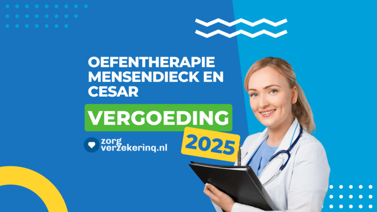 Oefentherapie Mensendieck en Cesar vergoeding 2026