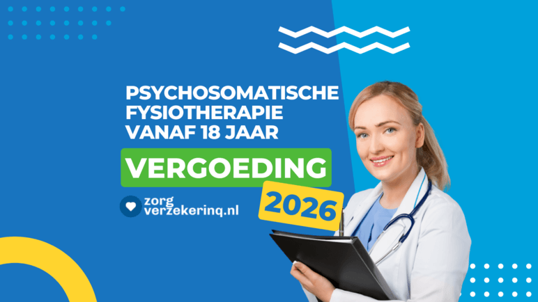 Psychosomatische fysiotherapie vanaf 18 jaar vergoeding 2026